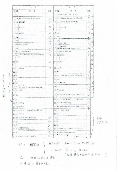 畷高剣道部2017/05-06練習日